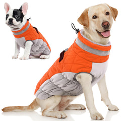 AOFITEE dog coat shown from the front.