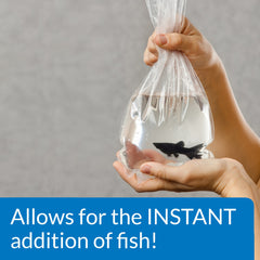 API Quick Start nitrifying bacteria for starting a new aquarium.