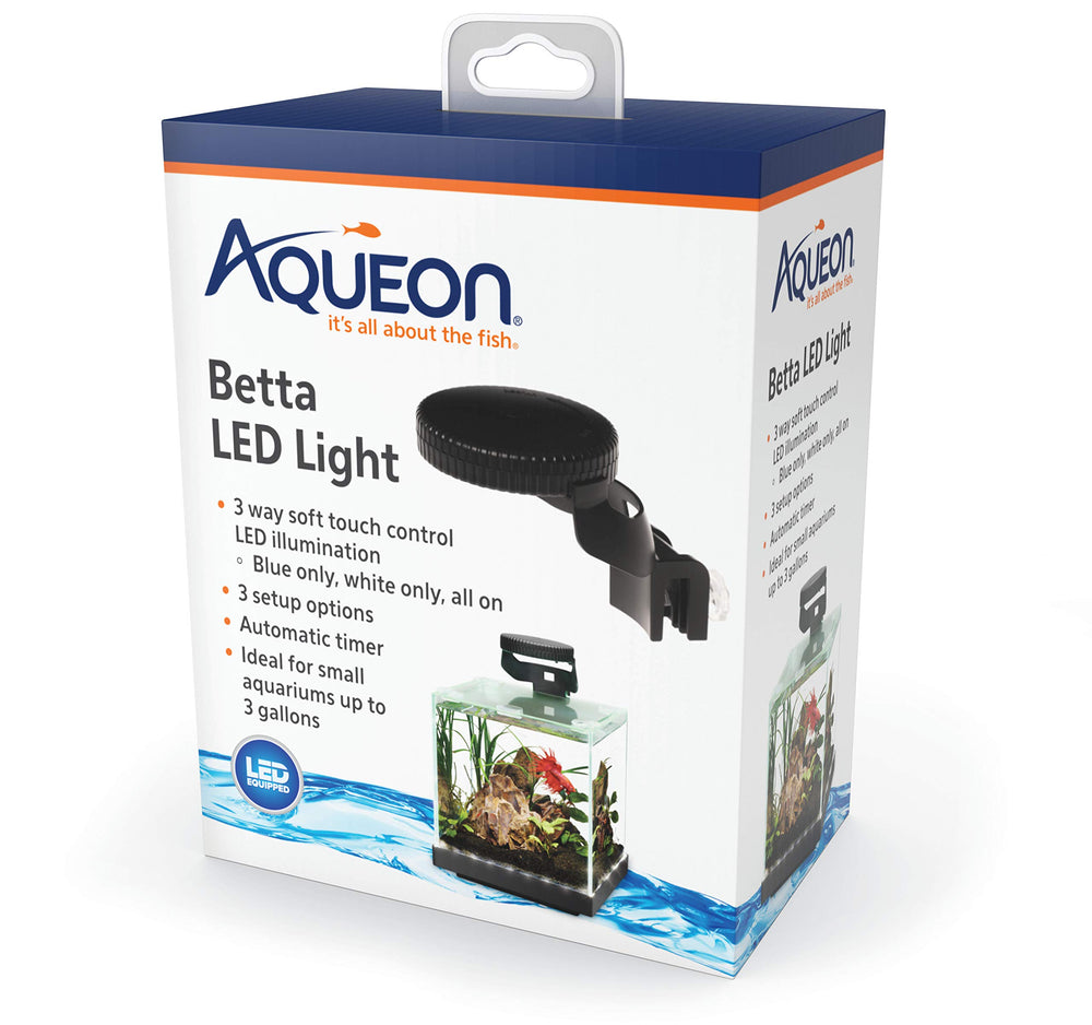 Aqueon Betta LED Light shown from the front.