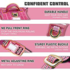 AUROTH tactical dog harness quick-release buckle and adjustment detail.