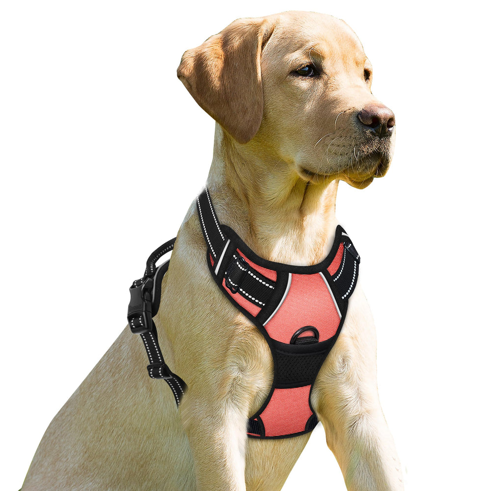 BARKBAY dog harness shown from the front.