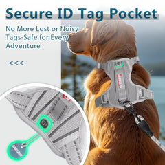 BARKBAY dog harness shown from an alternate angle.