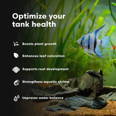 Close-up of the Brightwell Aquatics FlorinMulti plant supplement container.