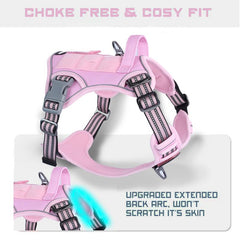 BUMBIN dog harness close-up showing the nesting buckle and adjustable straps.