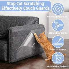 CllyCnny cat scratch protector showing its double-sided adhesive surface.