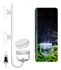 Clscea acrylic CO2 diffuser shown from the front.
