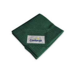 Coolaroo pet bed replacement cover with a close view of its knitted nylon canvas.