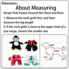 DELIFUR penguin dog costume worn by a dog for a festive occasion.