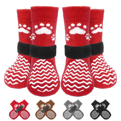 EXPAWLORER dog socks shown from the front.