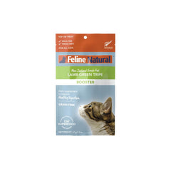 Feline Natural cat supplement pouch shown from the front.