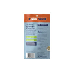 Feline Natural cat supplement shown close up to highlight its freeze-dried texture.