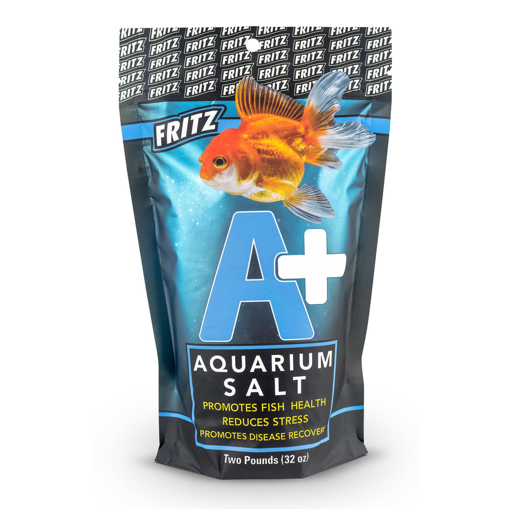 Fritz Aquatics A+ Aquarium Salt package shown from the front.