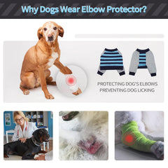 FUAMEY Dog Recovery Sleeve shown from a side angle.
