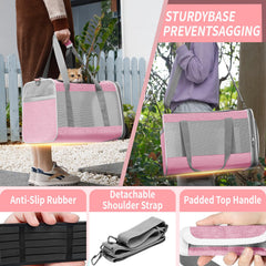 GAPZER large cat carrier shown in use with a pet resting inside.