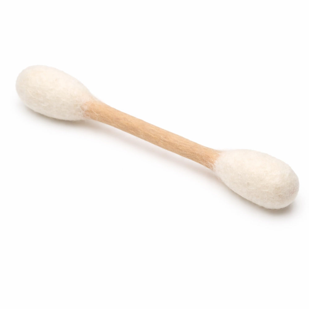 Glaciart One Giant Swab cat toy shown from the front.