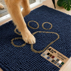 GORILLA GRIP SOAKSTOPPER dog door mat shown from the front.