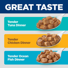 Hill's Science Diet wet cat food Tender Chicken recipe can.