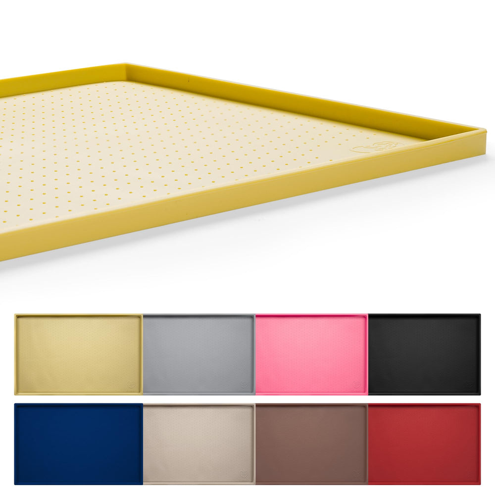 Hubulk Dog Feeding Mat shown in a full view.