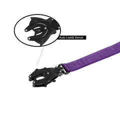 ICEFANG Tactical Dog Leash with its front and rear handles visible.