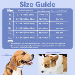 IDOMIK dog recovery collar with a close view of its flexible fabric.