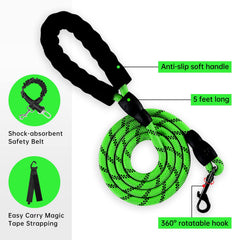 IVY&LANE reflective dog harness strip shown in close-up.