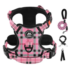 IVY&LANE dog harness shown from the front.