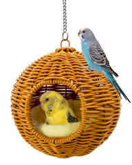 Jevnd bird nest hammock shown from the front.