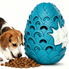 Jomilly Dragon Egg Dog Chew Toy shown from the front.