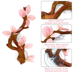kathson Reptile Corner Branches with their pink finish visible.