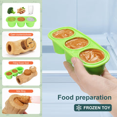 Kogven dog chew toy with a frozen treat inserted.