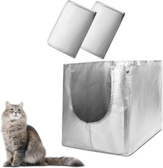 Luxrise Type F litter box liner shown from the front.