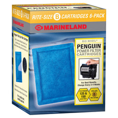 MarineLand Bio-Wheel Penguin filter cartridge packaging showing the Rite-Size B replacement.