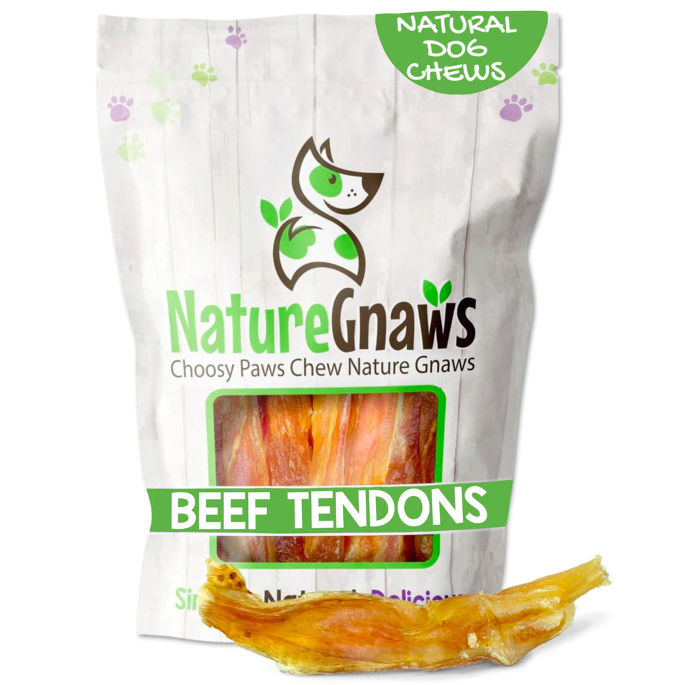 Nature Gnaws Beef Tendons pack shown from the front.