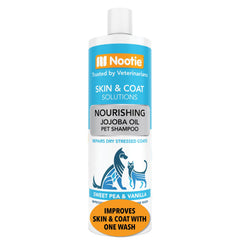 Nootie Pet Shampoo shown in a front-facing product view.