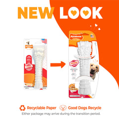 Nylabone Textured Knuckle Bone Power Chew highlighting its knuckle-bone shape.