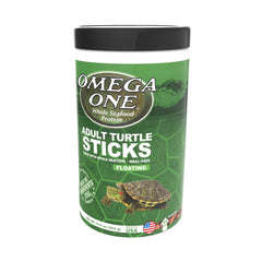Omega One Adult Turtle Sticks shown in a close-up of the stick form.