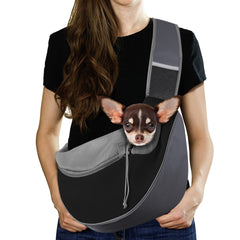 Pawaboo Pet Sling Carrier shown from the front.