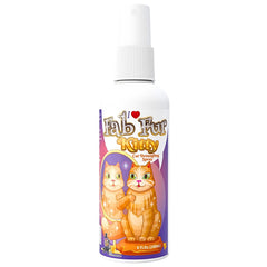 Pet MasterMind Fab Fur cat detangler spray shown from the front.