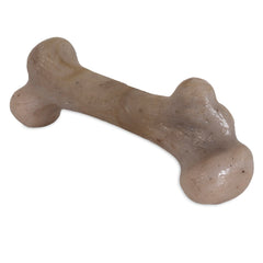 Pet Qwerks Dinosaur BarkBone shown from the front.