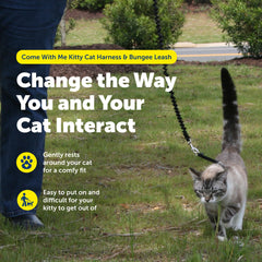 PetSafe Come With Me Kitty harness shown in Royal Blue.