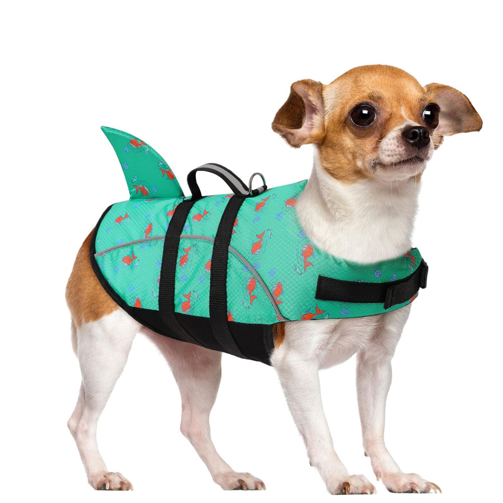Queenmore Dog Life Jacket shown from the front.