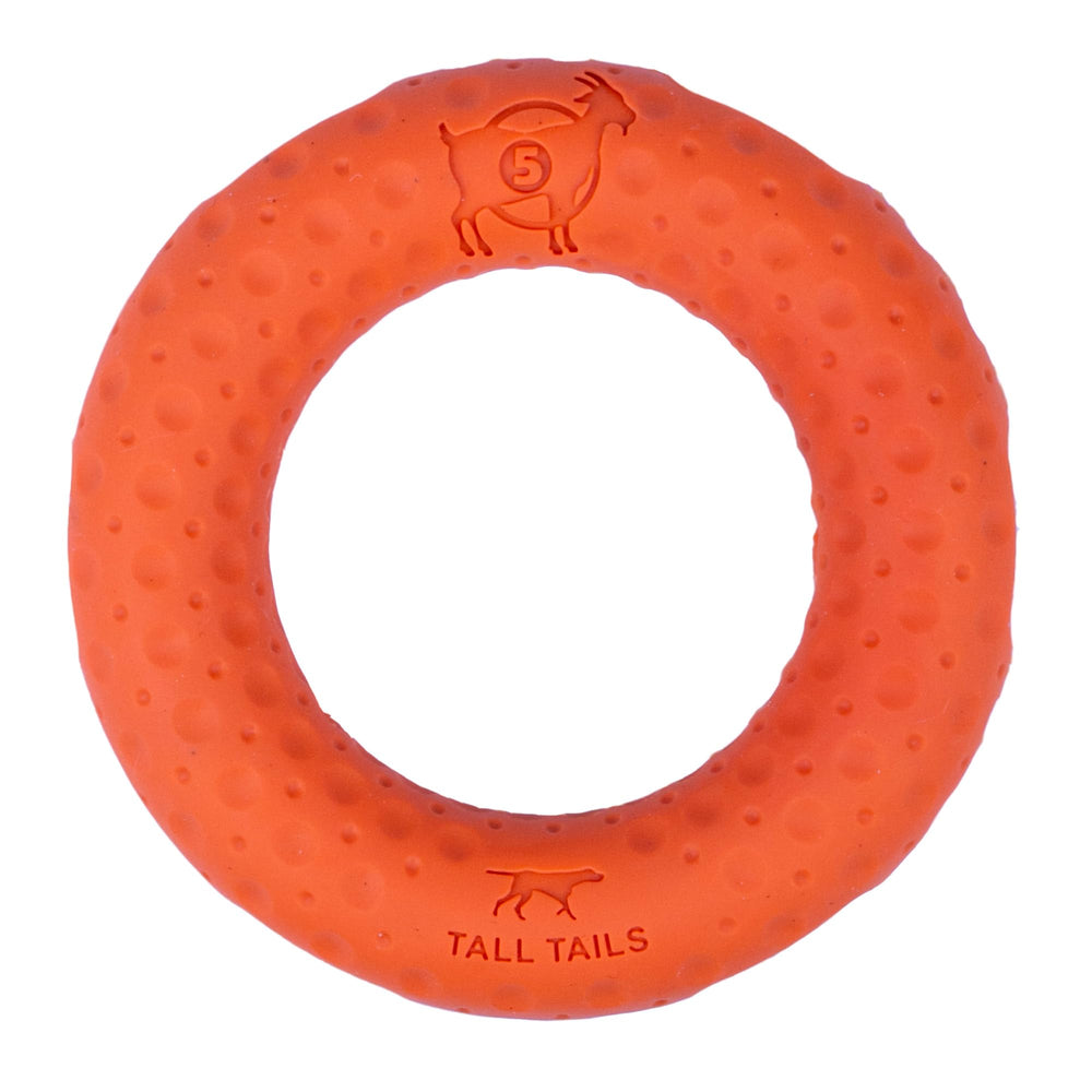 Tall Tails G.O.A.T. Sport Fetch Ring shown from the front.