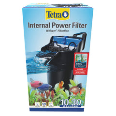 Tetra Whisper internal power filter shown from the front.