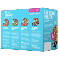 TIKI PETS Tiki Cat Friends wet cat food 12-pouch variety pack.