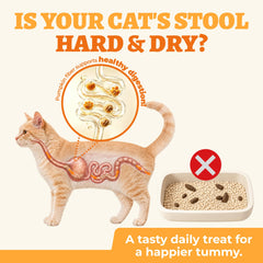 Wellix cat treats made with sweet potato in the ingredient blend.