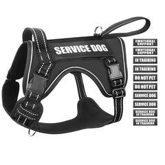 WINSEE Tactical Dog Harness shown from the front to display its vest design.