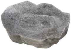 Zoo Med Reptile Rock Water Dish showing the molded stairs inside the bowl.