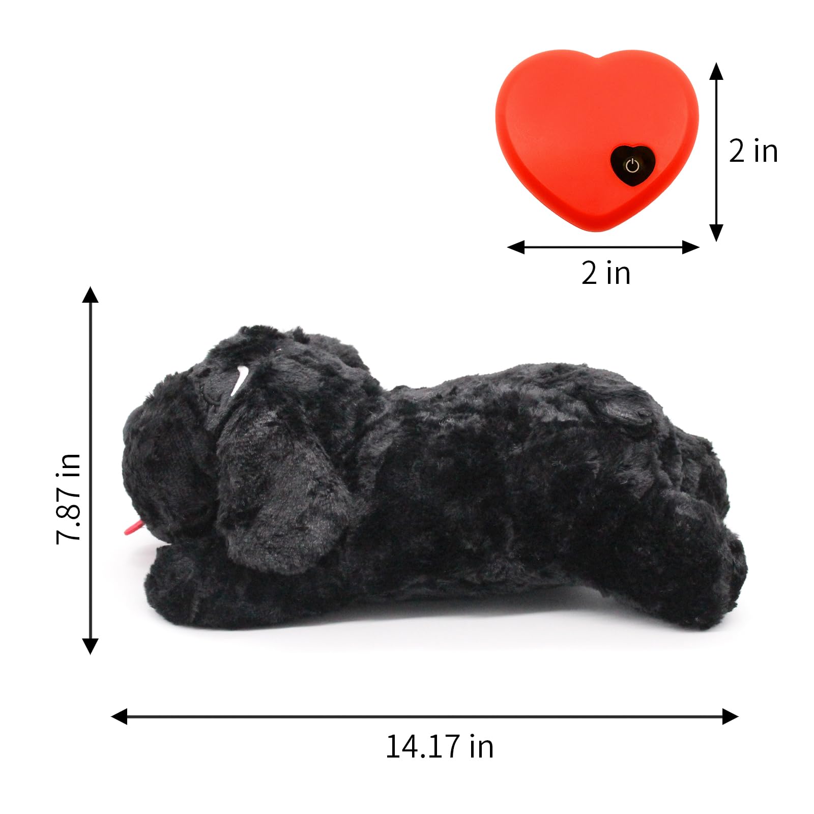 3T GROUP Heartbeat Puppy shown from the back.