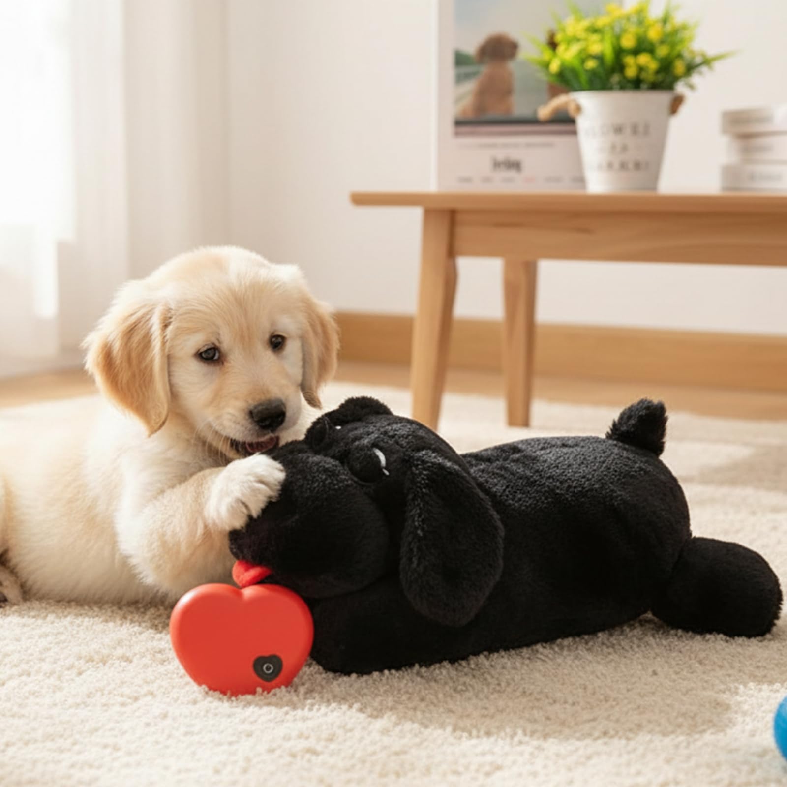 3T GROUP Heartbeat Puppy shown from a side angle.