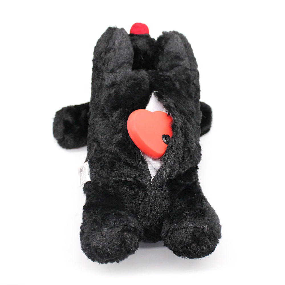 The 3T GROUP Heartbeat Puppy prepared for washing with its device removed.